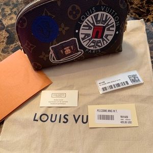 Authentic Limited edition cosmetic pouch
